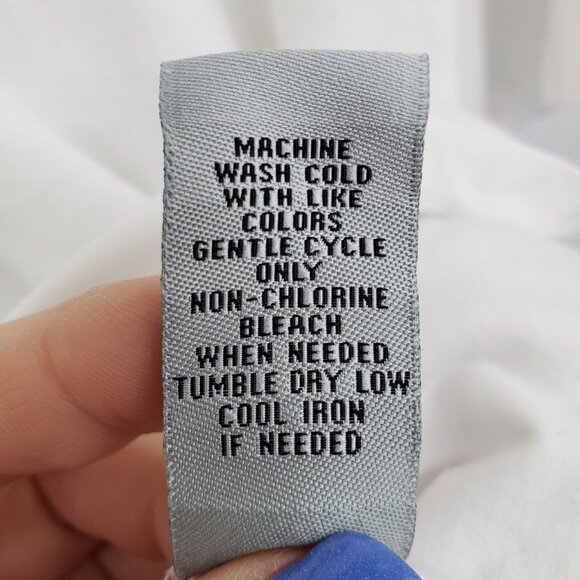 Catherines White Scoop Neck T-Shirt Womens Plus Size 2X Short Sleeve Casual - Picture 12 of 14